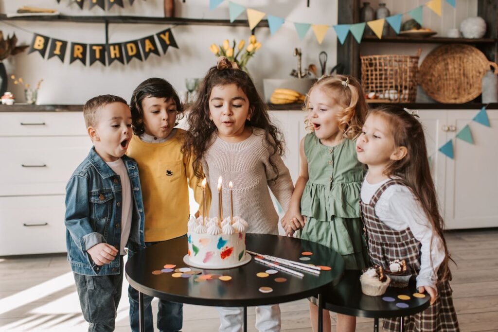 Schnelle Kuchen für Kindergeburtstag Mädchen